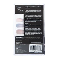 holiday pretty woman faux nails 24-piece set with nail glue