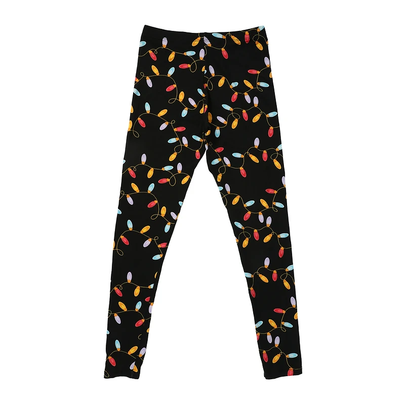 christmas lights leggings