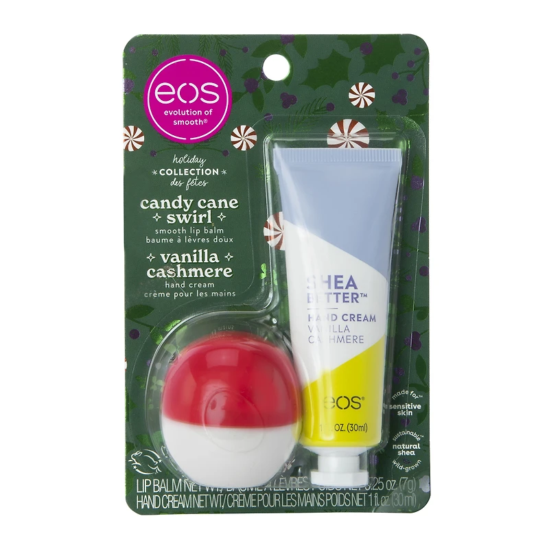 eos® holiday collection hand lotion & lip balm sphere