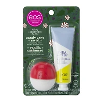 eos® holiday collection hand lotion & lip balm sphere