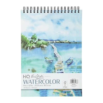9in x 12in watercolor sketch pad, 40 sheets