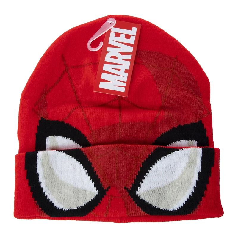 Spider-Man roll-down beanie hat