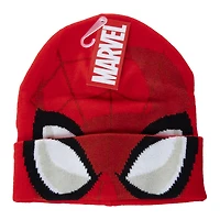 Spider-Man roll-down beanie hat