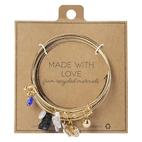 made with love recycled charm bracelet