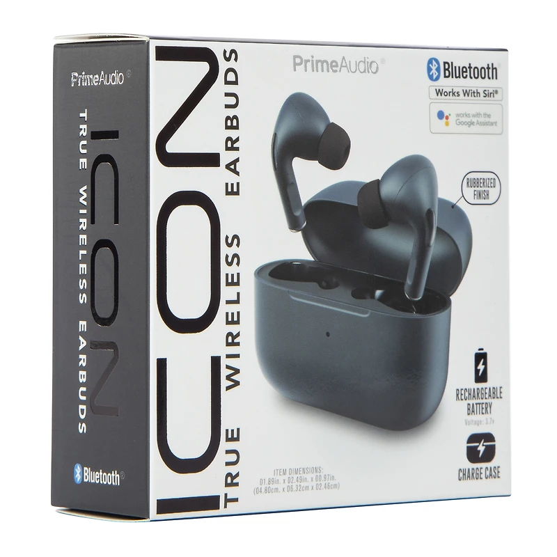 bluetooth® noise-isolating earbuds with mic & charging case