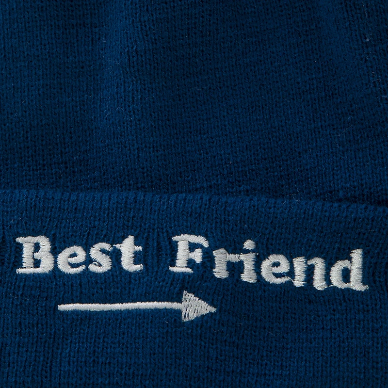 matching pet & owner pom beanie hats set