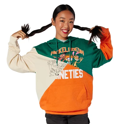 nickelodeon™ 90s color block hoodie