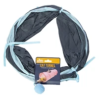 cat tunnel with soft ball toy 30in