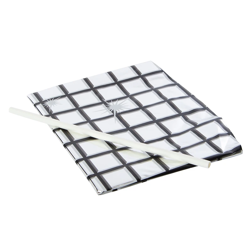 22in disco ball mylar balloon