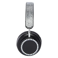 bluetooth® bling crystal wireless headphones with mic