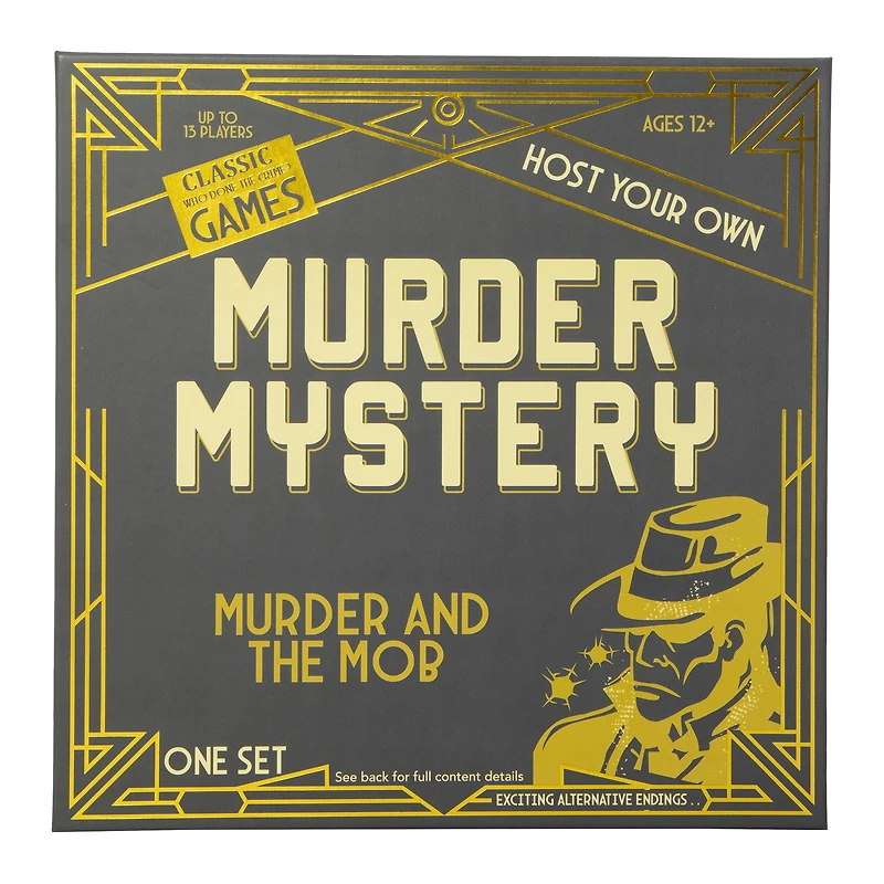 host your own murder mystery game