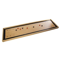 wooden tabletop shuffleboard game 40in