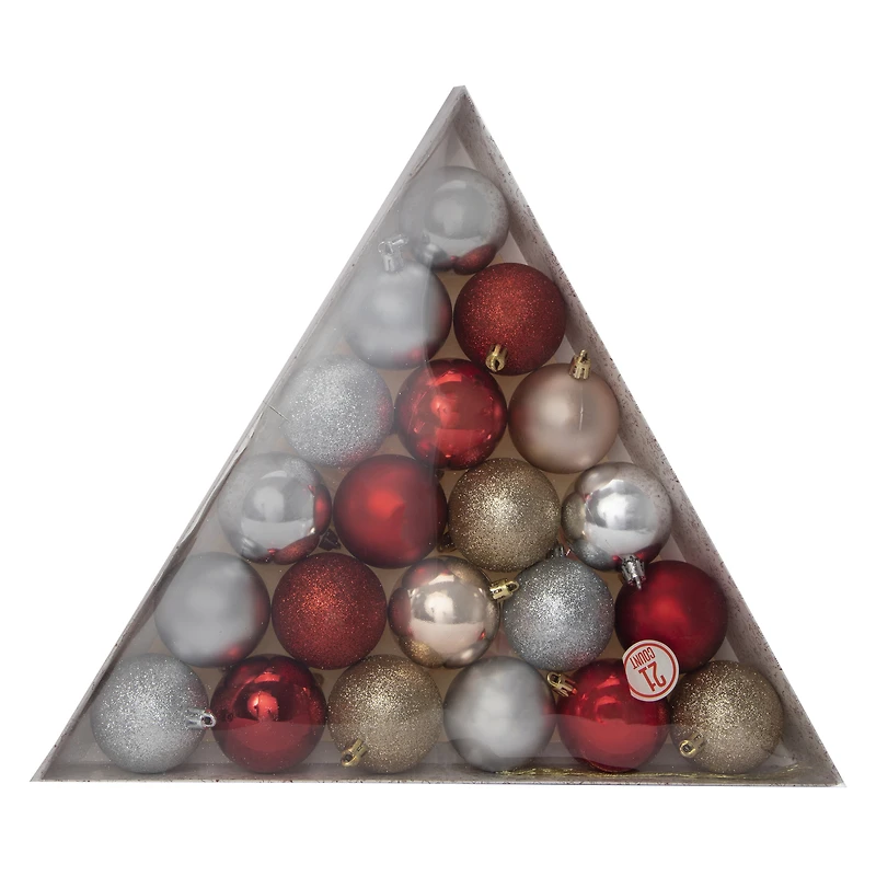 christmas ornament set 21-count