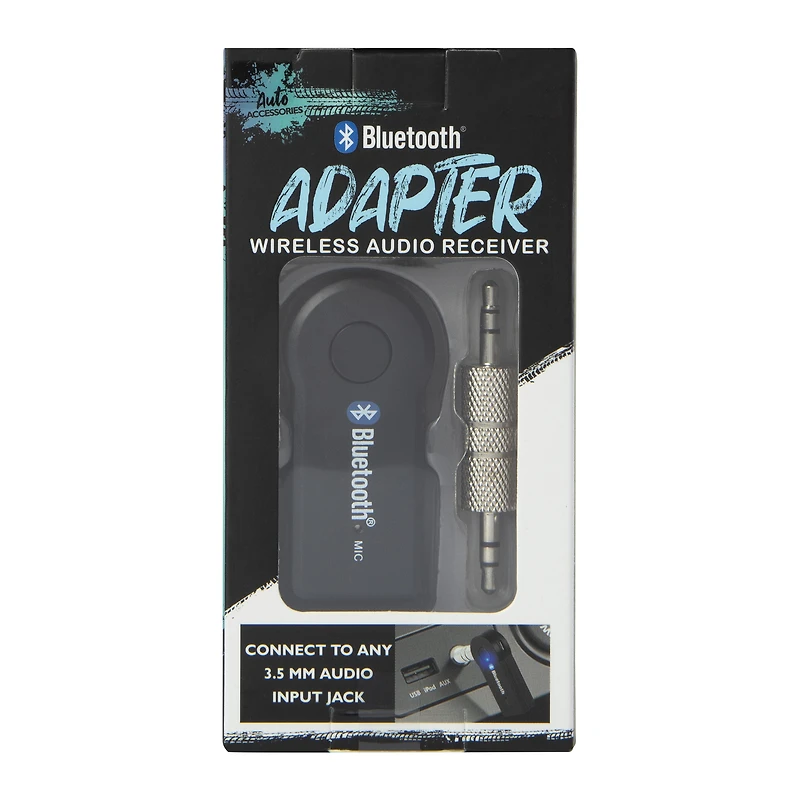 bluetooth® adapter wireless audio receiver with mic