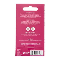 Kids Pretty Woman Holiday Nail Wraps 24-Piece - Pink