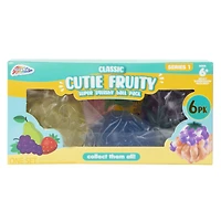 cutie fruity super squishy balls 6-pack