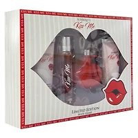 kimberly kiss me limited edition bath & body set 4-piece