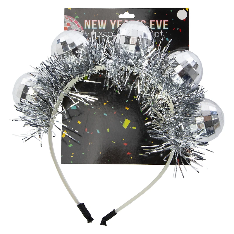 new years eve disco ball headband