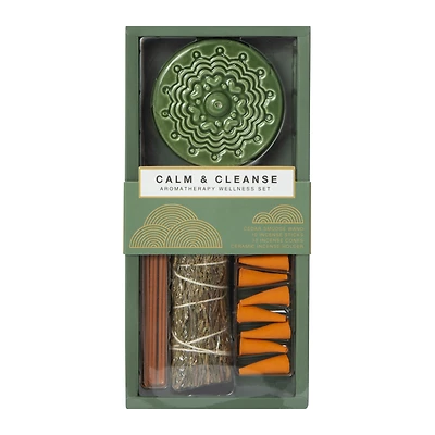 aromatherapy wellness smudge set