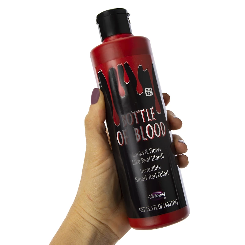 halloween vampire blood 13.5 fl.oz fake blood