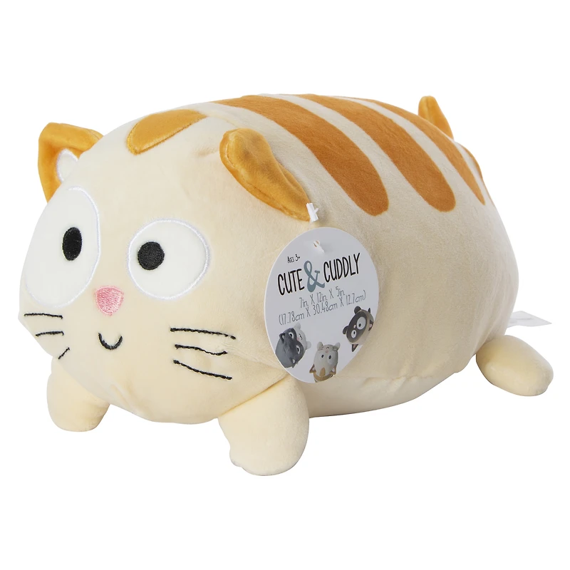 marshmallow cat plush 9in