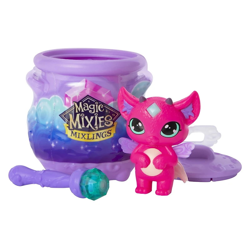magic mixies™ mixlings collector’s cauldron surprise toy