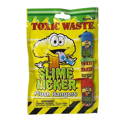 toxic waste™ slime licker plush danglers blind bag
