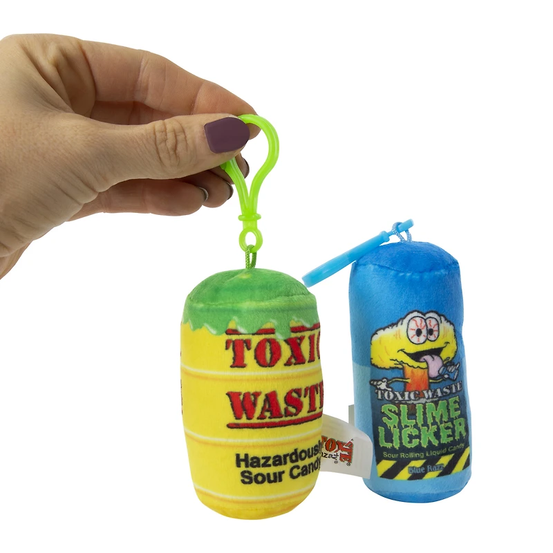 toxic waste™ slime licker plush danglers blind bag