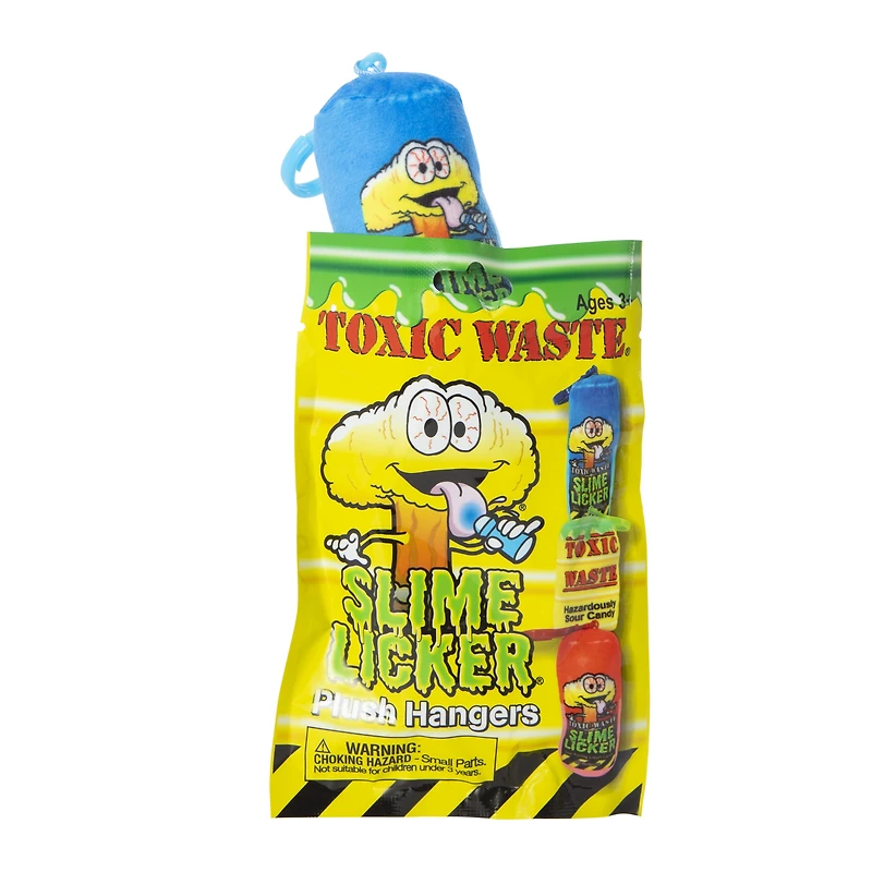 toxic waste™ slime licker plush danglers blind bag