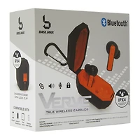 Verve True Wireless Earbuds With Mic & Water-Resistant Case