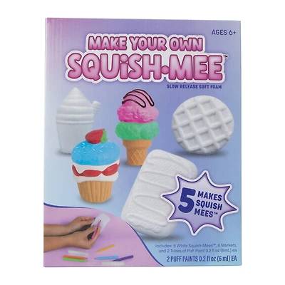 make your own squish-mee™ craft kit 5-pack