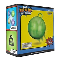 hoppity ball inflatable bouncer toy with handle 21in