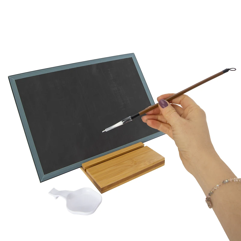 zen water canvas 8.4in x 11.8in