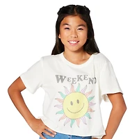 weekend cropped t-shirt - extra large