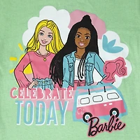 kid's barbie™ 'celebrate today' graphic tee