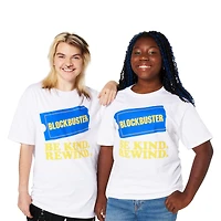 blockbuster® 'be kind, rewind' graphic tee