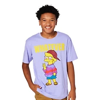 the simpsons™ lisa simpson 'whatever' graphic tee