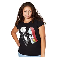 Disney Tim Burton's The Nightmare Before Christmas Jack Skellington celestial graphic tee