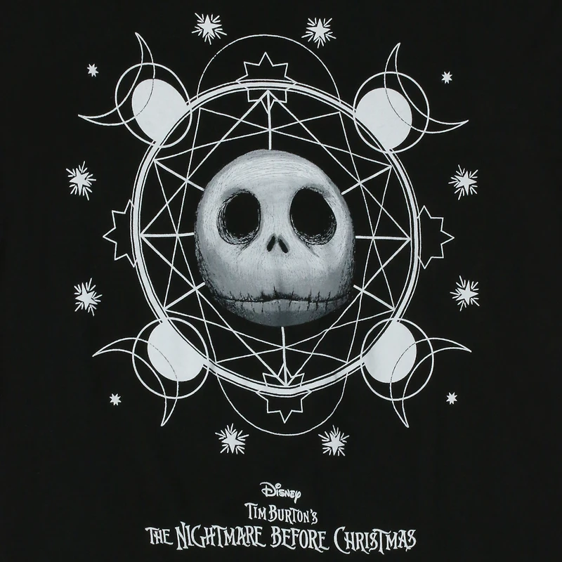Disney Tim Burton's The Nightmare Before Christmas Jack Skellington celestial graphic tee