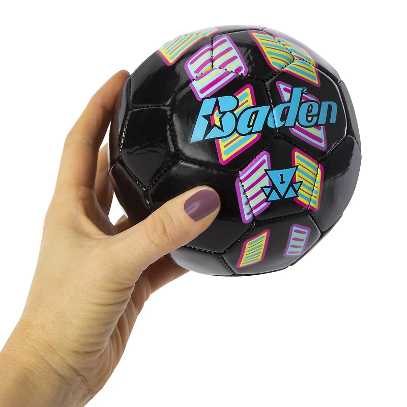 size 1 black soccer ball