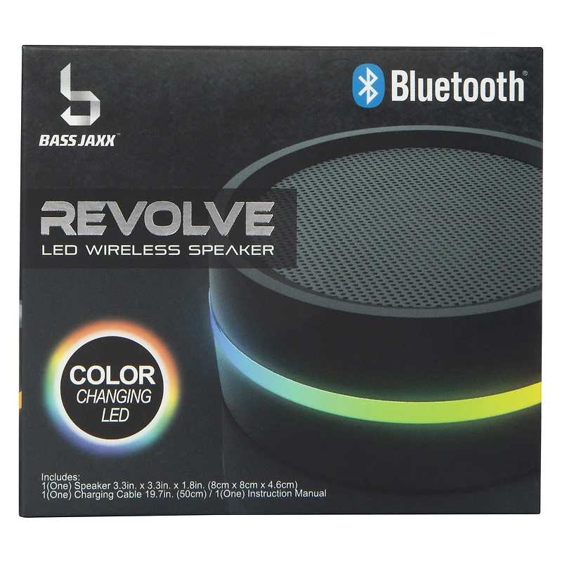 revolve compact LED bluetooth® speaker