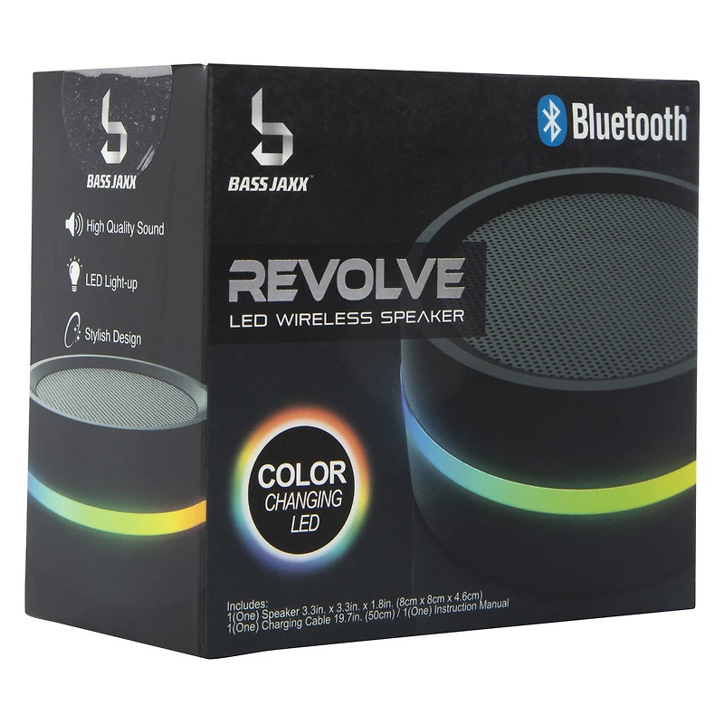 revolve compact LED bluetooth® speaker