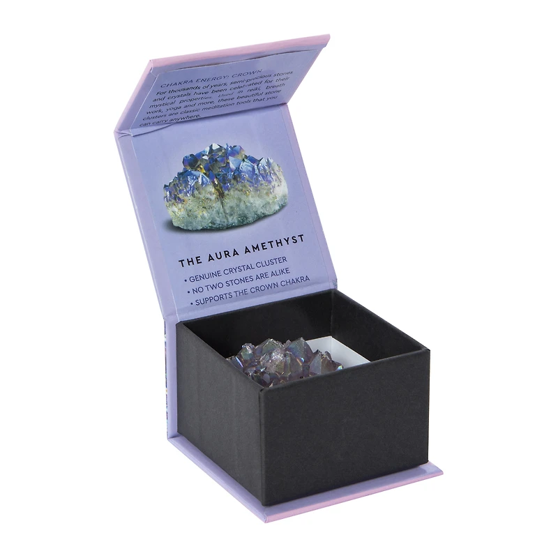 the aura amethyst energy gemstone crystal