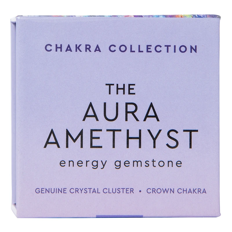 the aura amethyst energy gemstone crystal