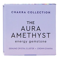 the aura amethyst energy gemstone crystal