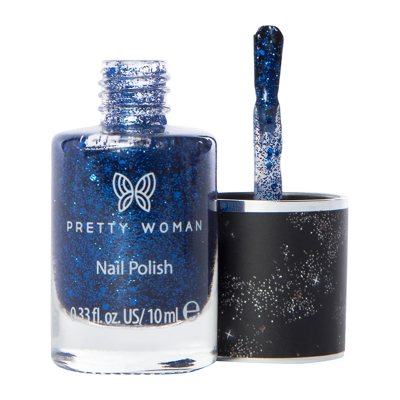 pretty woman nail polish - blue diamond