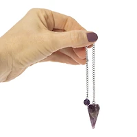 Healing Crystal Pendulum - Amethyst