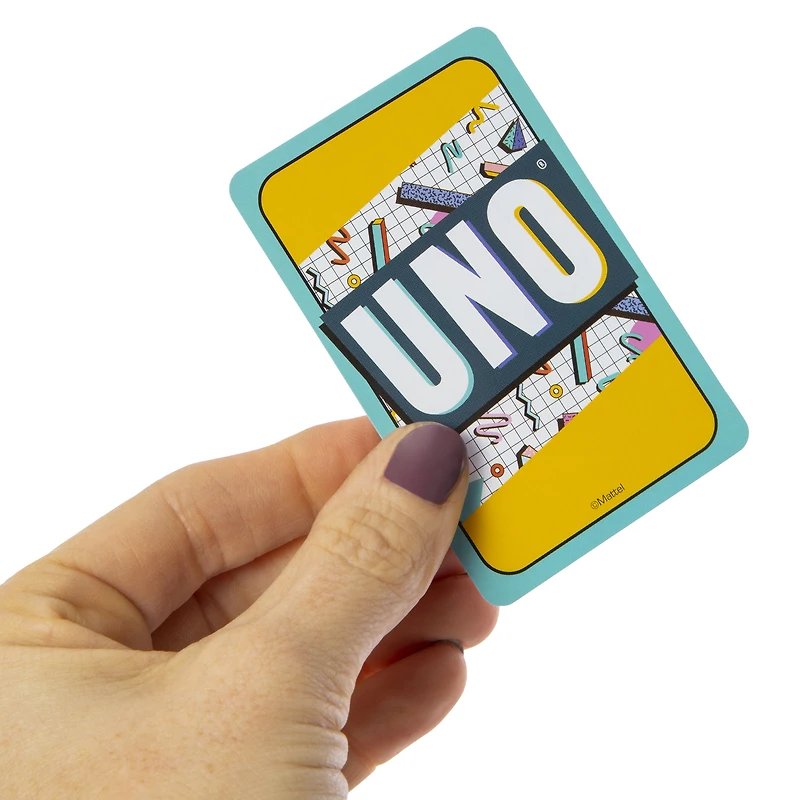 retro uno® iconic series 1990s card game