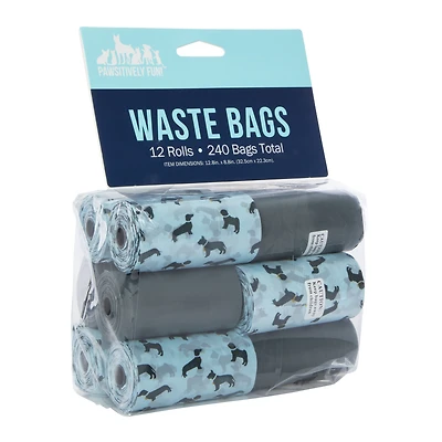 pet waste bag refill rolls 8-count (240 bags)