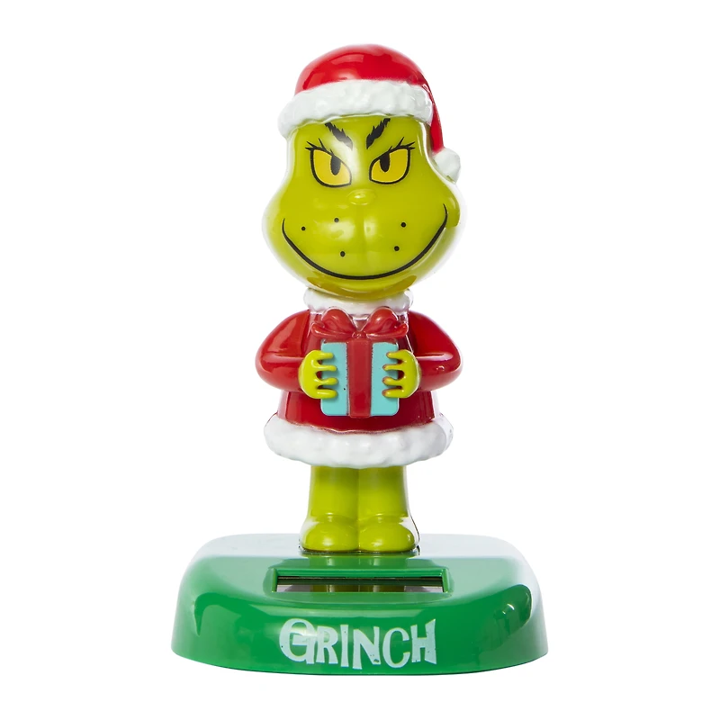 holiday solar bobble-head